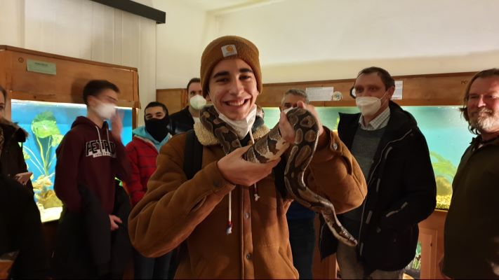 Um Português domador de cobras Checas