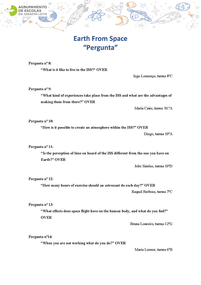Earth from Space Perguntas Page 2