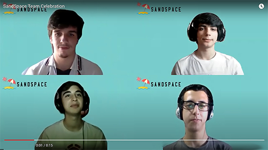 sandspace agradecimento
