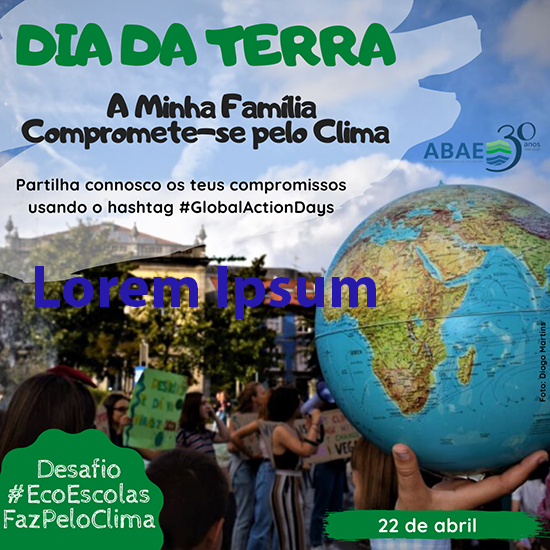 Dia da Terra divulgação