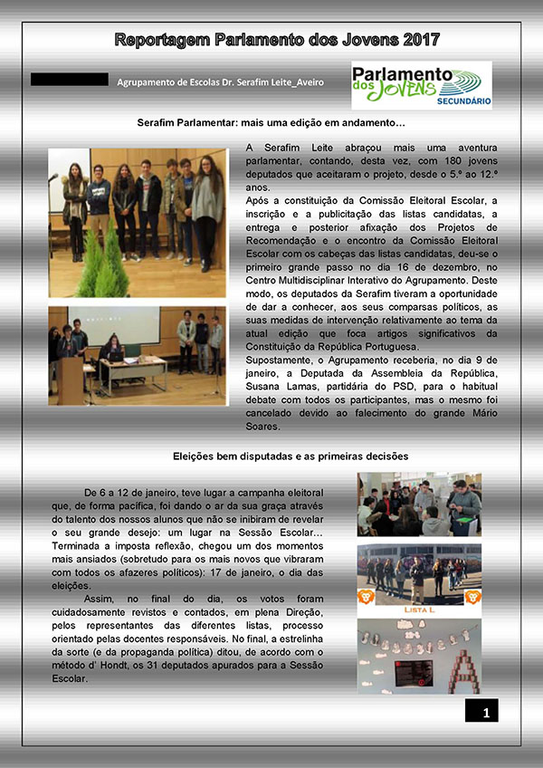 Reportagem PJ SN AESL 2017 Page 1