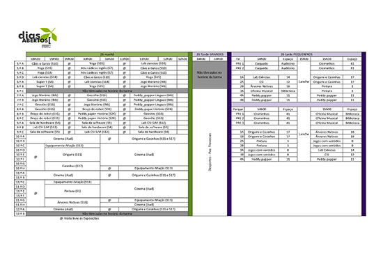 Distribuição de serviço dias abertos 23 04 2018 1