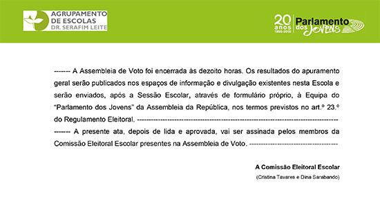 Ata Eleitoral 2018 Secundário versão publicar 2