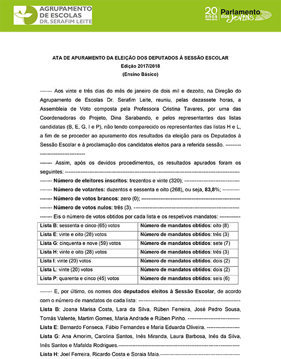 Ata Eleitoral 2018 Básico versão publicar 1