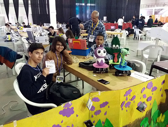 AN robótica alunos3a