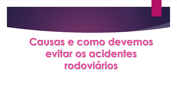 Segurança rodoviária 1 3