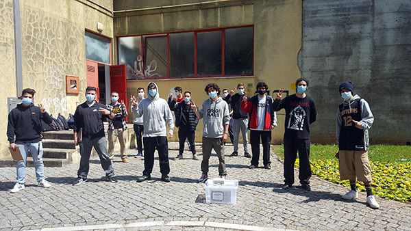AN turma estufa