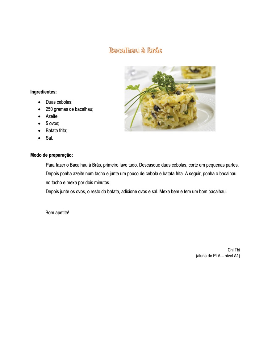 Bacalhau a Bras