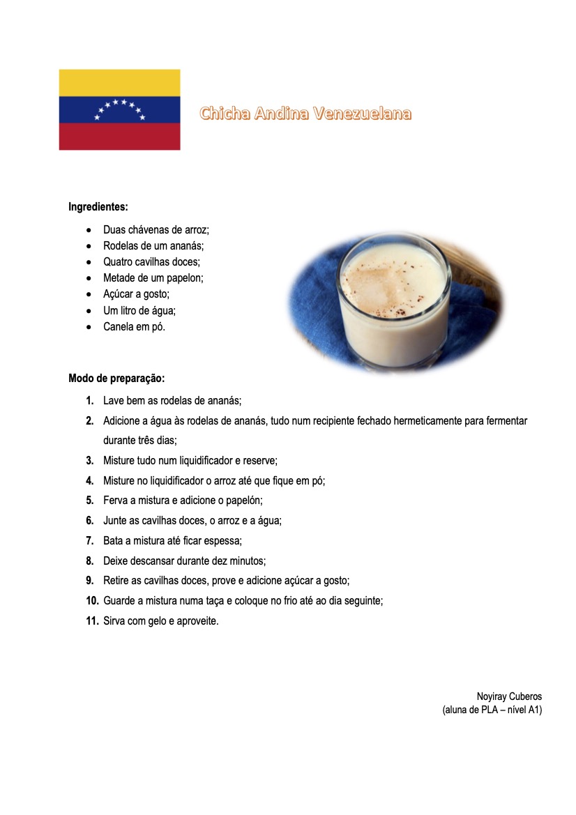 Chicha Andina Venezuelana