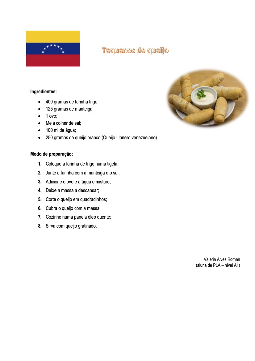 Tequenos de queijo